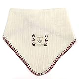 今治産タオル ベビー 2カラーステッチ バンダナスタイ (ブラウン） オルネット