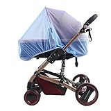 Eforstore Baby Infant Larger and Denser Stroller Mosquito Net Mesh Bee Insect Bug Cover Net Portable