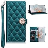 Xiaomi 14T ケース 手帳型 Xiaomi 14T 5G ケース 手帳型 シャオミ 14T ケース シャオミ 14T カバー Xiaomi 14T 携帯カバー 財布型 Xiaomi 14T スマホケース Xiaomi 14T 5G カバー Jajaful Xiaomi 14T ケース 耐衝撃 スタンド機能 カード収納 刺繍 マグネット シンプル お洒落 PUレザー グリーン