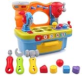 Little Engineer Multifunctional Musical Learning Tool Workbench for Kids [並行輸入品]