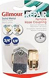 Gilmour Heavy Duty Zinc & Brass Female Clamp Coupling 01FZ [並行輸入品]