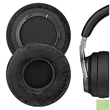 Geekria イヤーパッド Comfort 互換性 パッド コルセア Corsair Virtuoso RGB/Virtuoso Wireless SE/Virtuoso Wireless XT ヘッドホンに対応 パッド イヤー/イヤーカップ (ベロア/ブラック)