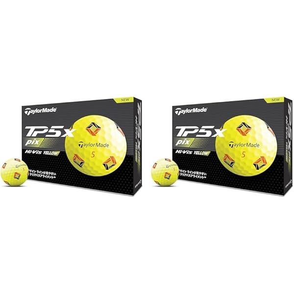 Amazon.co.jp: テーラーメイド TP5 ボール TP5x ボール 3ダース