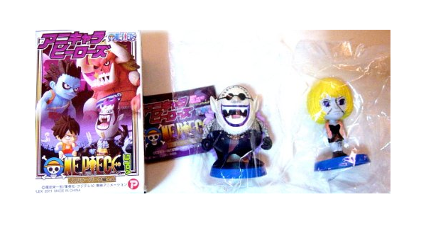 Amazon アニキャラヒーローズ ワンピース スリラーバーク編 ドクトル ホグバック シンドリー 2種 フィギュア ドール 通販