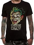 CID Merchブラック大人バットマン1966 ChooseクレイジーTシャツ