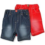 Bobson ショートパンツ(80～130cm) キムラタンの子供服 ネイビーブルー 110 ( 77174x77674-152 )