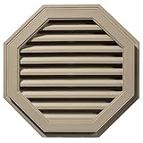 Builders Edge 120012727085 27" Octagon Vent 085, Clay [並行輸入品]