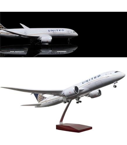United航空 飛行機模型 Boeing 787-9 scale 1/200 United Airlines Boeing 787-9 1:200 Model – The Boeing Store