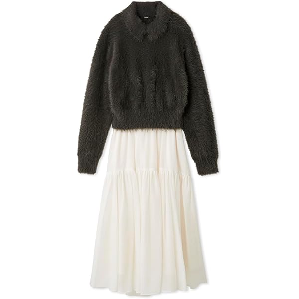 Amazon.co.jp: [フレイ アイディー] リブカーディガンティアード