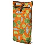 Planet Wise Hanging Wet/Dry Diaper Bag, Orange Woods by Planet Wise Inc. [並行輸入品]