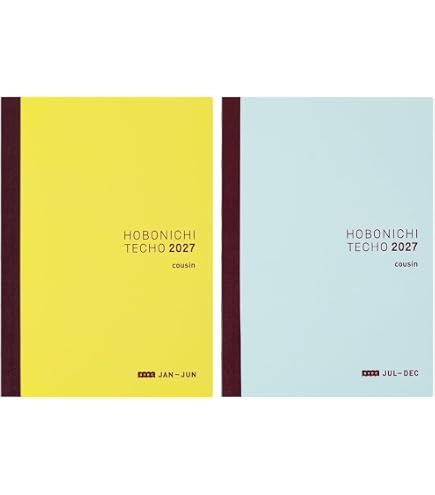 Amazon.co.jp: ほぼ日手帳2026本体オリジナル avec[A6/1日1ページ(前期