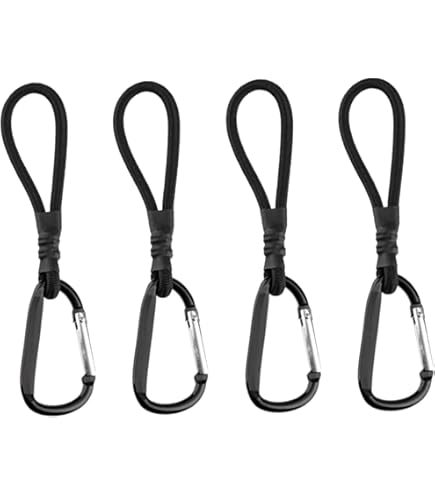 Amazon.co.jp: JnTech ストレッチコード カラビナフック付きバンジー