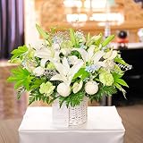 供花　ﾒﾓﾘｱﾙｱﾚﾝｼﾞﾒﾝﾄ　Mサイズ　＜　お供え用に　仏壇のお花に　お供え花　お悔やみ花　＞　【お届け日指定ＯＫ　全国送料無料】