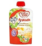 Cow & Gate Friends Cauliflower, Cheese & Pasta Explorer from 7+ Months 130g (Pack of 2) - 7+ヶ月から牛＆ゲー