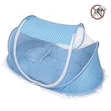 折りたたみ式ベビー乳児ポップアップCrib Cradle anti-bugテントMosquito Net withマットレス枕ポータブルNurseryベッドベビーベッドキャノピー旅行ビーチ公園再生Sh