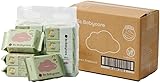 [bc babycare] おしりふき 20枚入り 12パック 赤ちゃん お尻拭き 厚手 ウェットティッシュ ウェットワイプ 手口ふき 蓋付 無添加 純水99.9％ コンパクト お出かけ (20枚入り12パック)