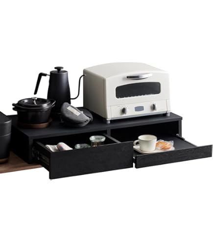 Amazon.co.jp: レンジ下 スライドトレー スライドテーブル