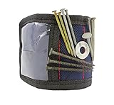 Magnetic Wristband for Holding Screws, Nails, Small Tools & More - Great Gift for DIY, Builders, Car