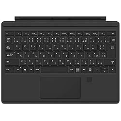 マイクロソフト【純正】指紋認証センサー搭載のSurface Pro 4 タイプ カバー ブラック＊RH7-00017