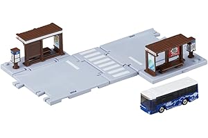 トミカ トミカタウン バス停 (トミカ付き)