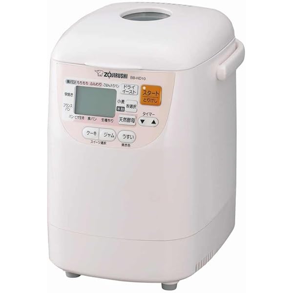 Amazon | ZOJIRUSHI ホームベーカリー パステルピンク BB-KW10-PH 