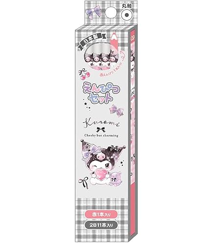 Amazon | クラックス クロミ ダース鉛筆 ティータイム 2B 赤鉛筆 12本