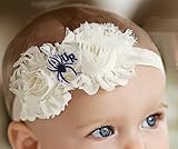 Richmond Spidersベビー/幼児用Shabby Flowerヘアリボンヘアバンド(幼児/ 16 " )