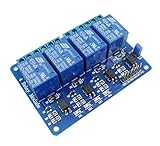 KKHMF 4チャンネル継電器モジュール 5Vリレーシールドモジュール Arduinoと互換