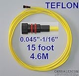 CARsalescom Miller PTFE（テフロン）ライナー15フィートMIG溶接ガンワイヤーサイズ0.045 "-1/16"