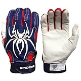 Spiderz endite大人用野球/ソフトボールバッティング手袋 YL