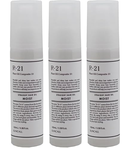 Amazon | QIDUHUQI R-21 ストレートヘアオイル モイスト 100ml | サン