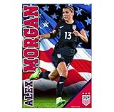 アレックス・モーガンポスター2017 |公式ライセンス製品| Away Jersey