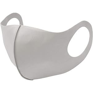 [Amazon限定ブランド] FENQ 冷感マスク 洗える 夏秋用マスク Q-MAX値0.399 繰り返し使える 紫外線対策 男女兼用 マスク 3枚入り 息苦しくない グレー…