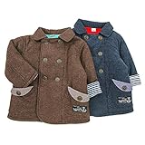 【アウトレット】La Chiave ピーコート (80～130cm) キムラタンの子供服 ブラウン 80 ( 53361x53561-154 )