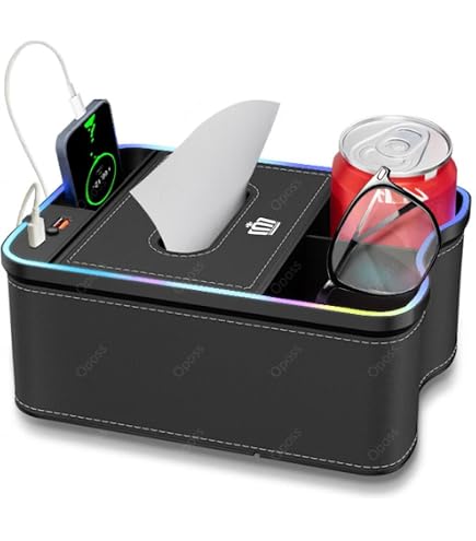 Amazon | AP リアコンソールボックス ベージュ USBポート付き AP