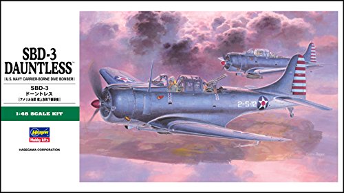 (Hasegawa 1/48 US Navy SBD-3 Dauntless Plastikmodell JT19 - Bild 5 von 5
