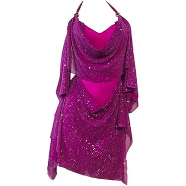 輝く石付きスタンダードドレス✦ダンスパーティーやデモ、発表会でも大活躍！ Amazon.co.jp 最新リリース: レディースダンスドレス の新着ランキング