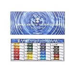 ターナー色彩 透明水彩絵具 24色セット WT00524C 5ml