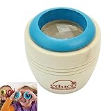 Refaxi 子供のためのかわいい学習教育魔法の木製の万華鏡子供たち