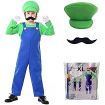 マリオ ルイージ ハロウィン USJ 双子 コスプレ 衣装セット マリオ ルイージ ハロウィン USJ 双子 コスプレ 衣装セット