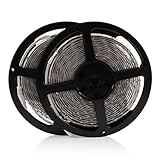 LEDMO 2 Rolls (32.8Ft/10M) SMD 5630 Flexible LED Strip Light, Waterproof IP65 ,300LEDs ,Daylight Whi