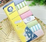 8pcs赤ん坊のような柔らかいバスタオルタオル拭き23×23 cm