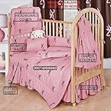 Browning Baby Pink W/ Buckmark 7 Pc Baby Crib Set - Gift Set, Save By Bundling! by Browning