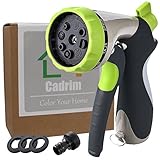 【Cadrim】水銃スプレー　水鉄砲ノズル お手持ちの水鉄砲　ミニ洗車工具　滑り止め柄　ガーデン用品　高品質　水漏れ無し　洗車フォームガン　ウォッシュガン　車　バイク　自転車　ボディー洗車　庭　ガーデ