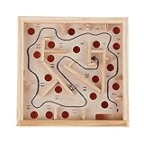 子供教育玩具木製パズルおもちゃBrain TeaserパズルおもちゃミニMaze知的開発おもちゃ