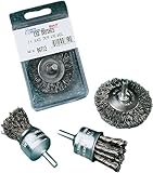 United Abrasives/SAIT 02709 1-Inch by .020 Crimp Wire End Brush 12-Pack [並行輸入品]