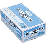 ダンロップHP ニトリル手袋 ブルー 粉無 M 100枚×20箱