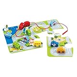 Hape Busy City Puzzle Mat Play Set Toddler Playscape [並行輸入品]