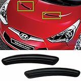 Hood Scoop Bonnet Air Duct Garnish set For Hyundai 2011- Veloster OEM Parts [並行輸入品]