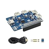 USB 3.0 HUB HAT ハブ 拡張ボード スターターキット for RPI4B RPI4 Raspberry Pi 4 Model B 8GB ラズベリーパイ ラズパイ ゼロ Zero W WH 3B 4B 2GB 4GB スターターセット